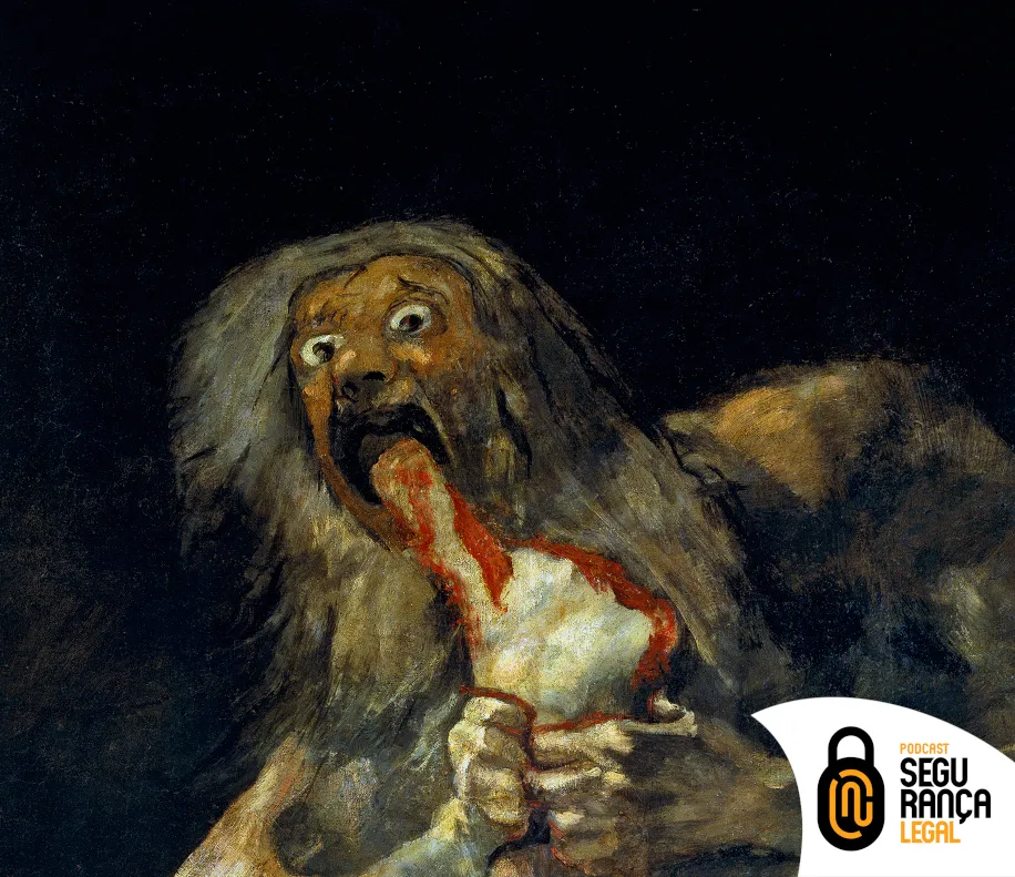 Capa do episódio #415: Saturno devorando a su hijo, Francisco de Goya