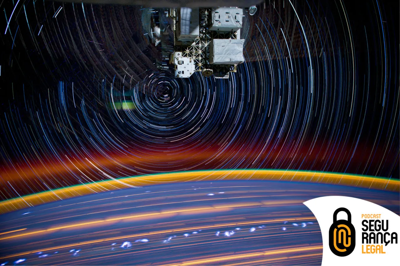 Capa do episódio #369: ISS Composite Star Trail Image