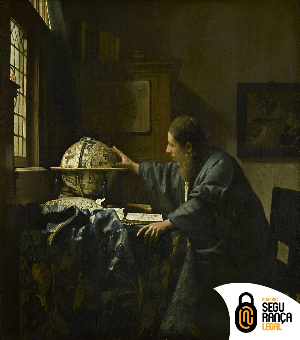 Capa do episódio #403: O Astrônomo de Vermeer