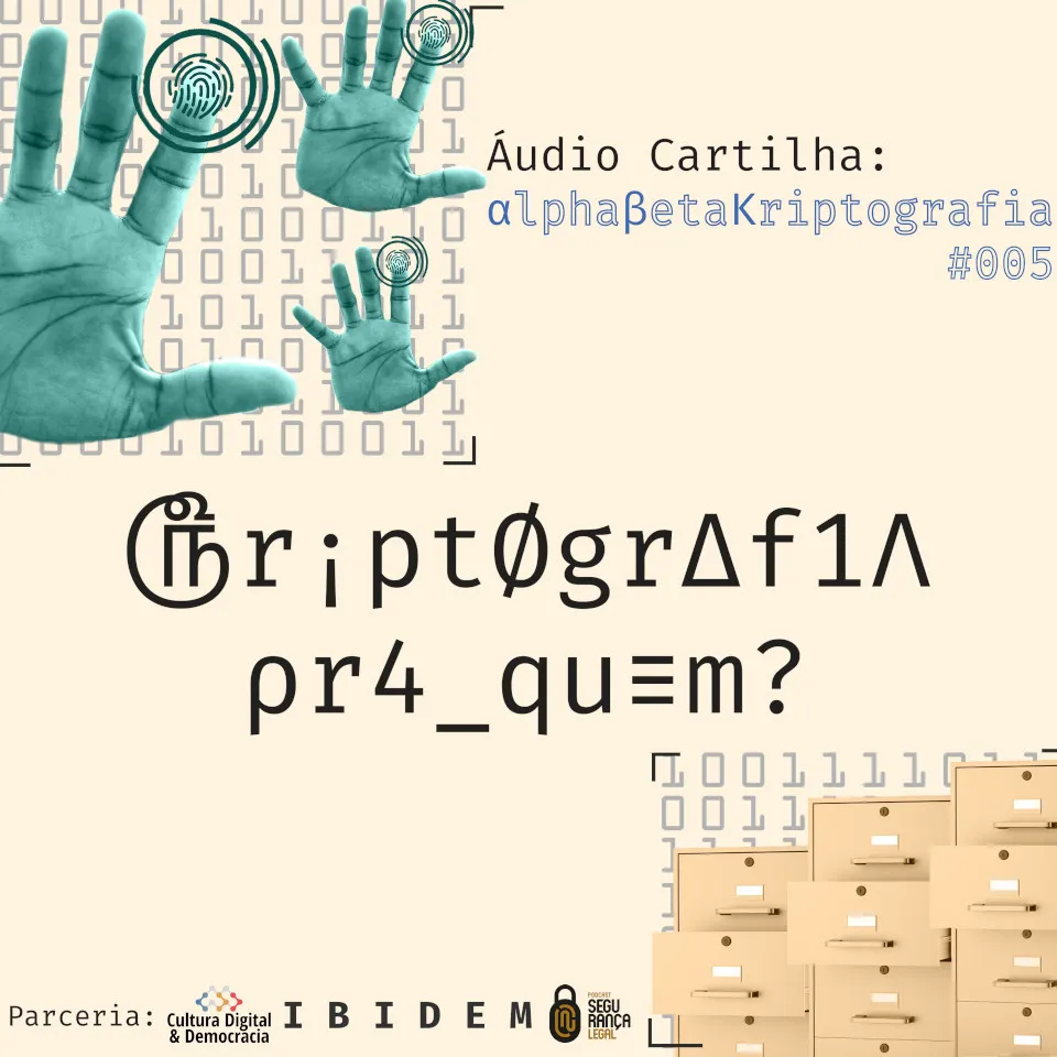 Capa do episódio #5: AlphaBetaKriptografia - #005 - Criptografia pra quem?